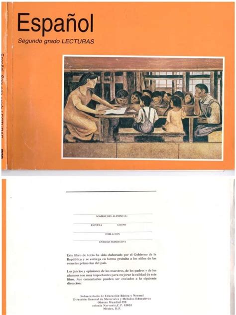 Español Segundo Grado