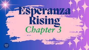 Esperanza Rising Chapter 3 Summary