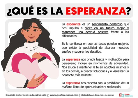 esperanza significado