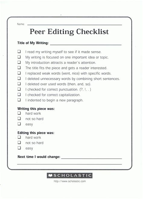 Essay Editing Worksheets High School Gabe Slotnick Grade 12 Editing Worksheet - Grade 12 Editing Worksheet