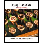 Read Essay Essentials Readings Third Edition 