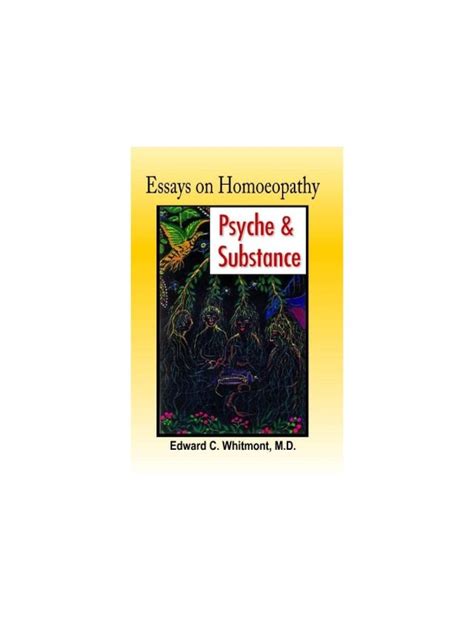 Read Essays On Homoeopathy 