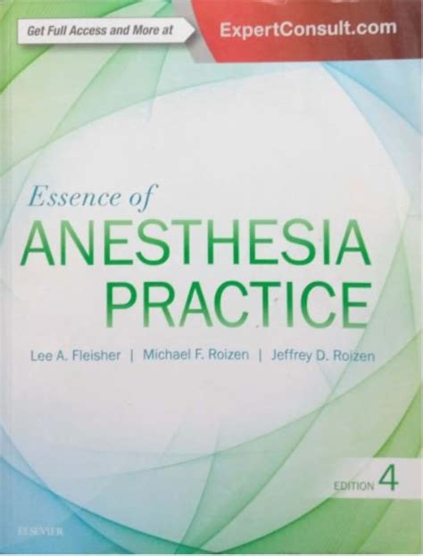Read Essence Of Anesthesia Practice 3Rd Edition 