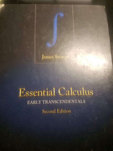 essential calculus 2nd edition