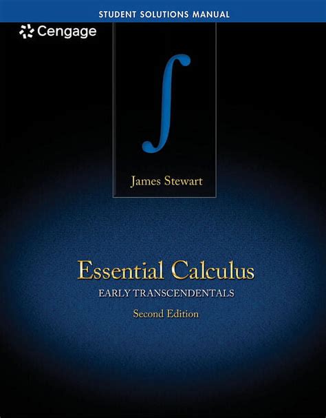 Essential Calculus Early Transcendentals Solution Manual Pdf