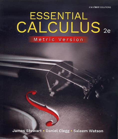 essential calculus metric version 2 e