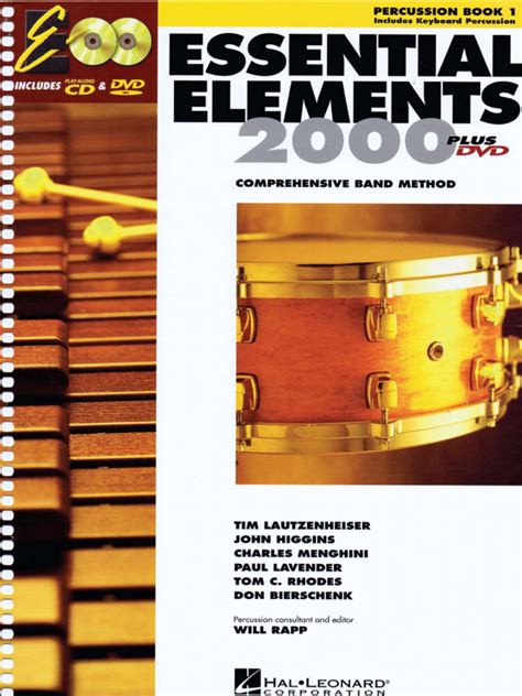 Essential Elements Book 1 Keyboard Percussion