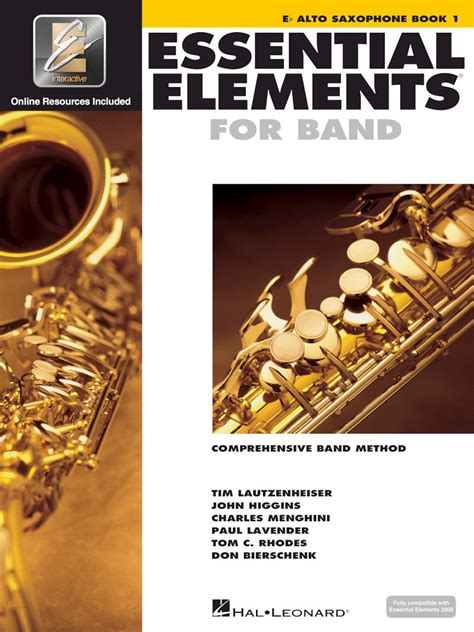 Essential Elements For Band Eb Alto Clarinet Book 1 With Eei