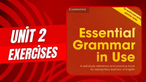 Essential Grammar In Use 2 Edition