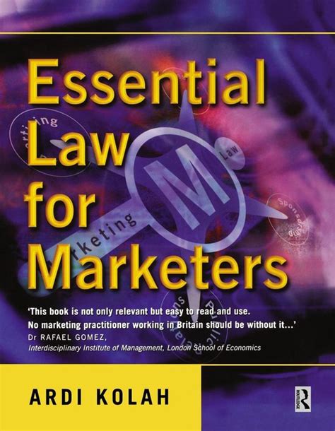 Essential Law For Marketers