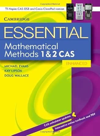 essential maths methods cas