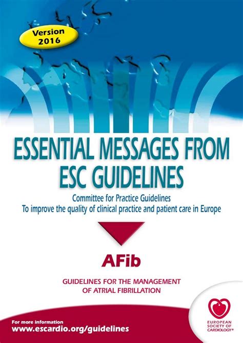 essential messages from esc guidelines