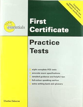 Essential Practice Tests Fce Without Answer Key