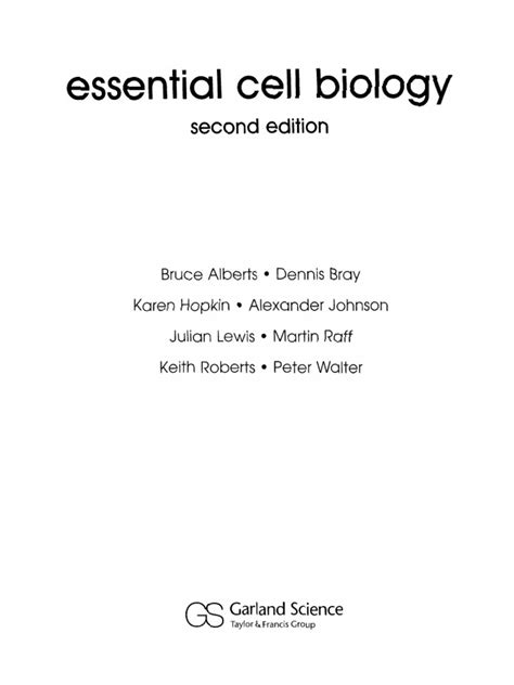 Read Essential Cell Biology 2Nd Edition Test Bank 