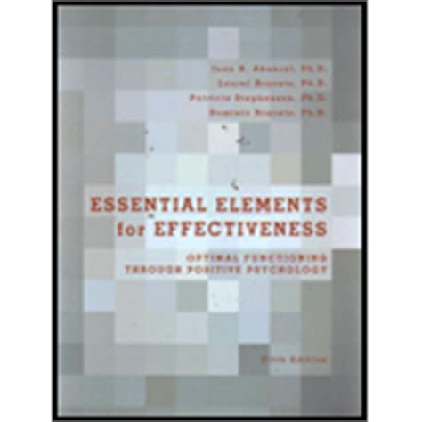 Read Online Essential Elements For Effectiveness 5Th Edition Abascal 