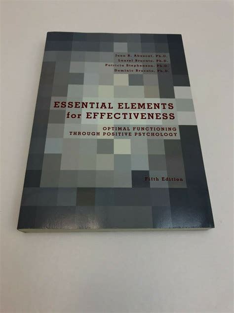 Full Download Essential Elements For Effectiveness 5Th Edition Online 