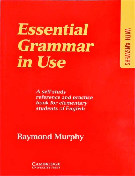 Full Download Essential Grammar In Use First Edition 