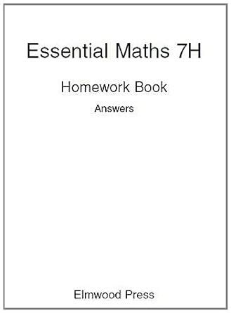 Download Essential Maths 7H Answers 
