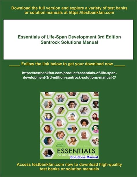 Download Essential Of Lifespan Development 3Rd Edition Santrock 