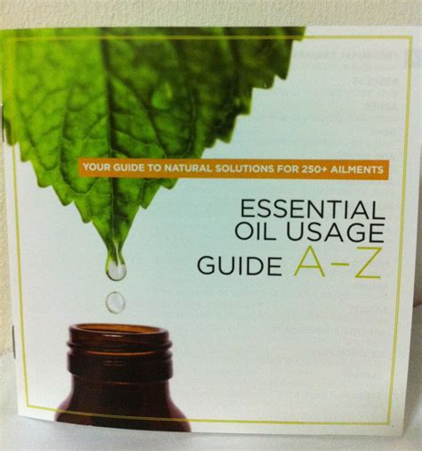 Read Essential Oil Usage Guide A Z 