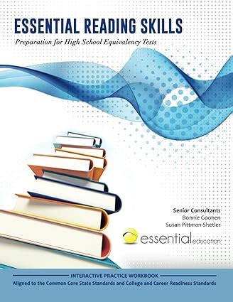 Read Essential Reading Skills Preparation For High School 