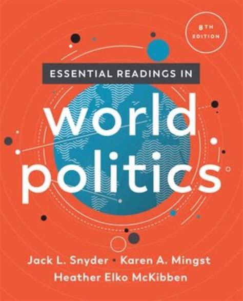 Full Download Essential Readings In World Politics 3Rd Edition 