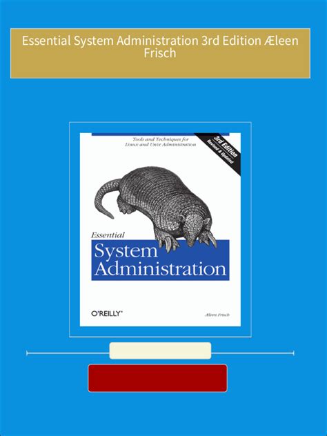 Download Essential System Administration Third Edition 