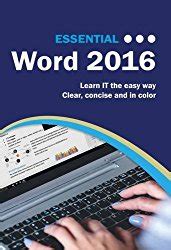 Download Essential Word 2016 Computer Essentials 