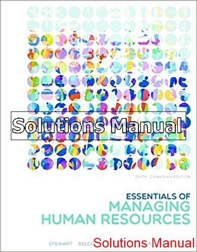 Essentials Managing Human Stewart Pdf Download