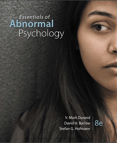 Essentials Of Abnormal Psychology 8th Edition Cengage