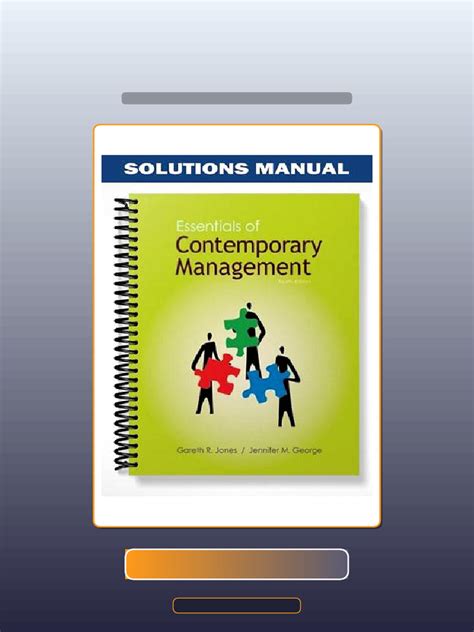 Essentials Of Contemporary Management 4th Edition