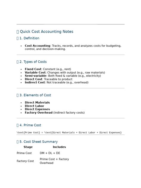 Essentials Of Cost Accounting For Health Care Organizations