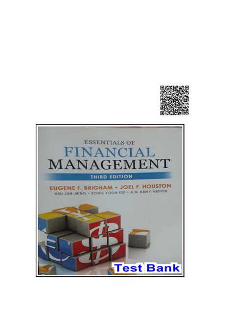 Essentials Of Financial Management 3rd Edition Solution