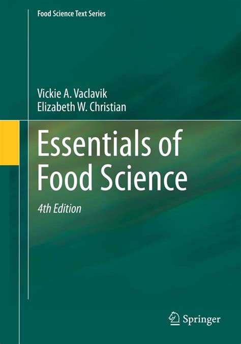 Essentials Of Food Science 4th Edition