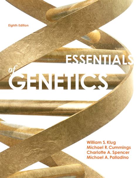Essentials Of Genetics Klug 8th Pdf