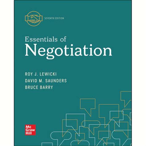 Essentials Of Negotiation 7th Edition