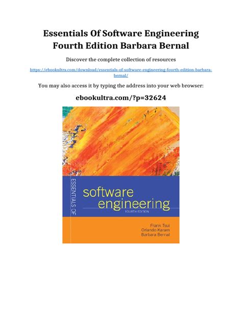 Essentials Of Software Engineering Fourth Edition