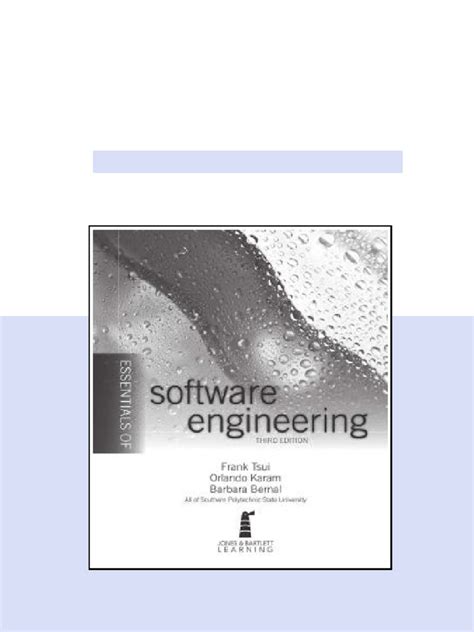 Essentials Of Software Engineering Third Edition Pdf