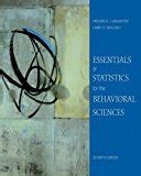 essentials of statistics for the behavioral sciences psy 200 300 quantitative methods in psychology