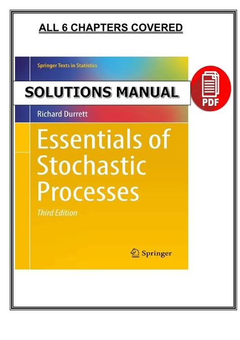Essentials Of Stochastic Processes Solutions Students