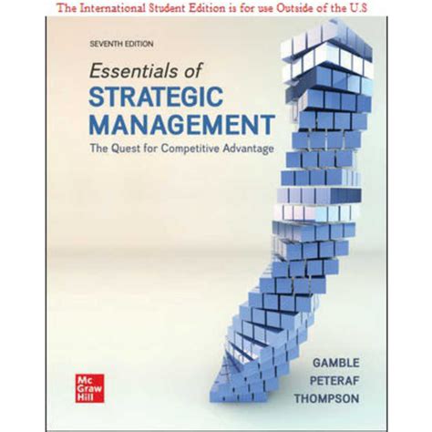 essentials of strategic management 7th edition