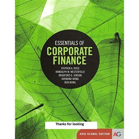 Read Essentials Corporate Finance 8Th Doc Up Com 