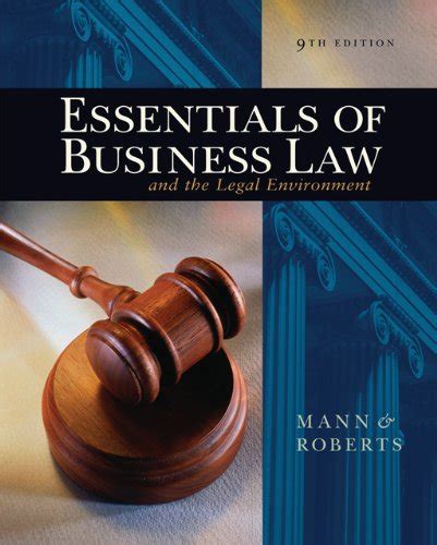 Read Online Essentials Of Business Law 