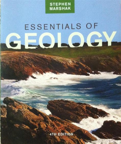 Read Essentials Of Geology Marshak 4Th Edition 