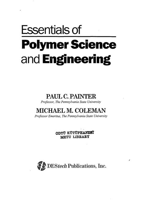 Download Essentials Of Polymer Science And Engineering Solutions Manual 