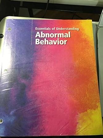 Read Online Essentials Of Understanding Abnormal 
