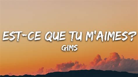 Est Ce Que Tu M Aimes Meaning