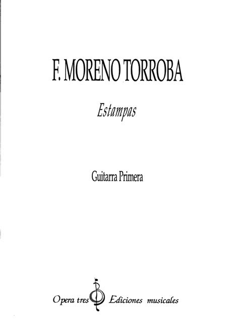 estampas moreno torroba biography