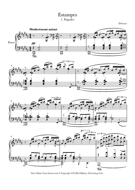 Estampes Piano