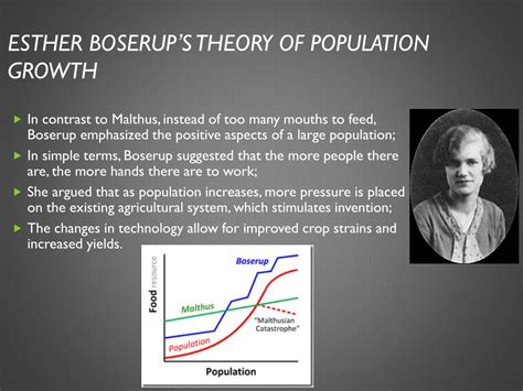 Ester Boserup Population Theory